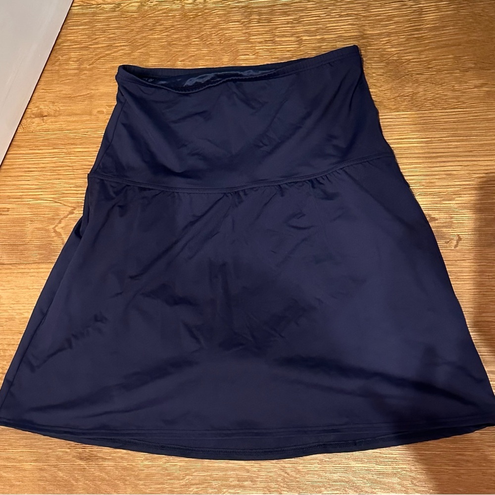 Lands End Swim Skirt Skort NWOT New Navy size 10